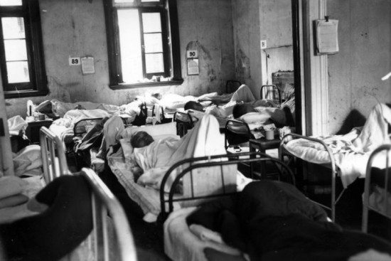 Emergency ward after the bombing