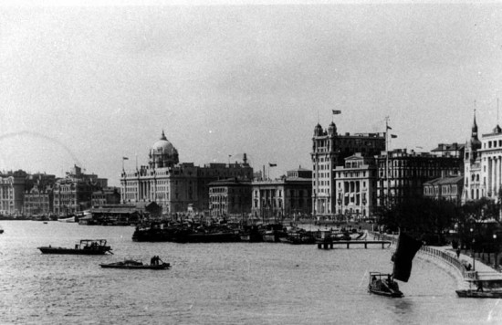 The Bund from the sea